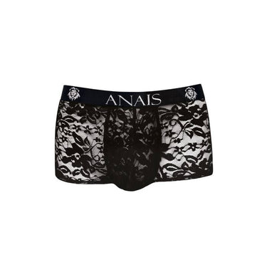 Boxer Uomo Romantici in Pizzo Floreale Nero Elegante